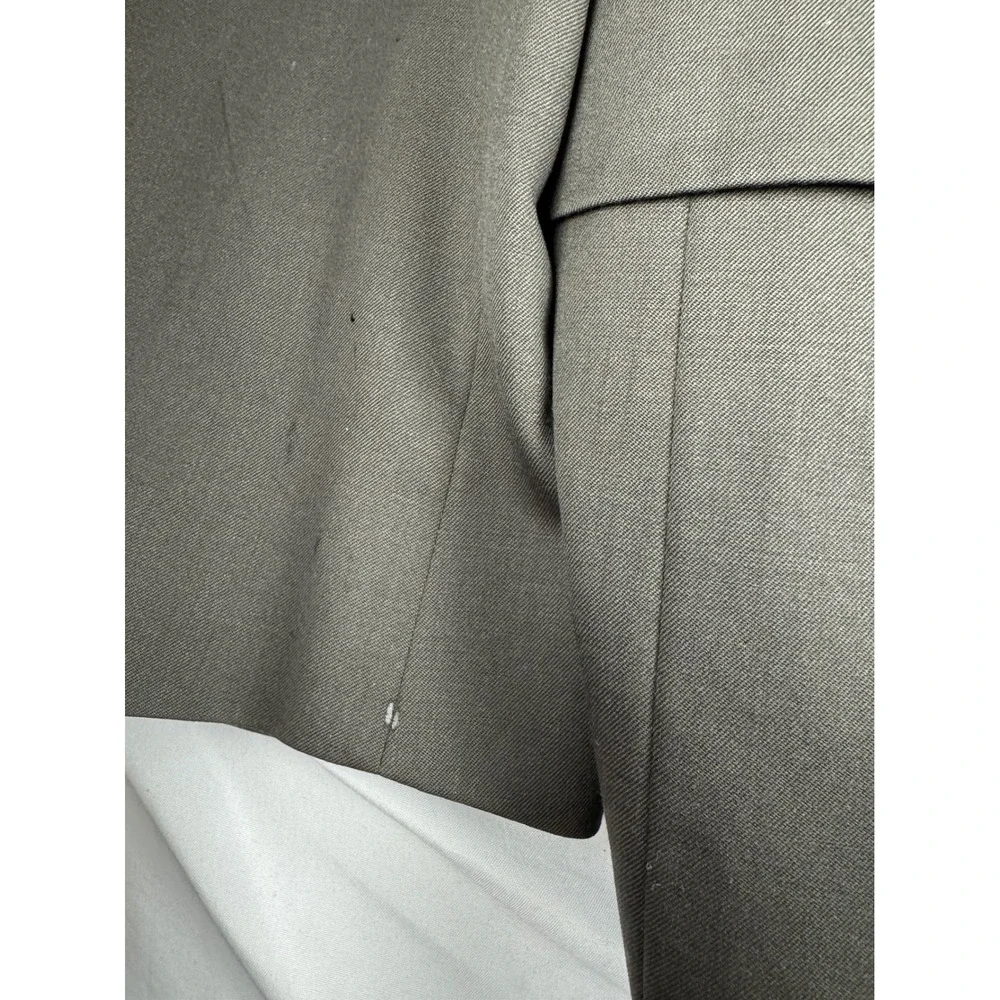 Lauren Ralph‎ Lauren Mens 46R Wool Suit Jacket Blazer Charcoal Gray
